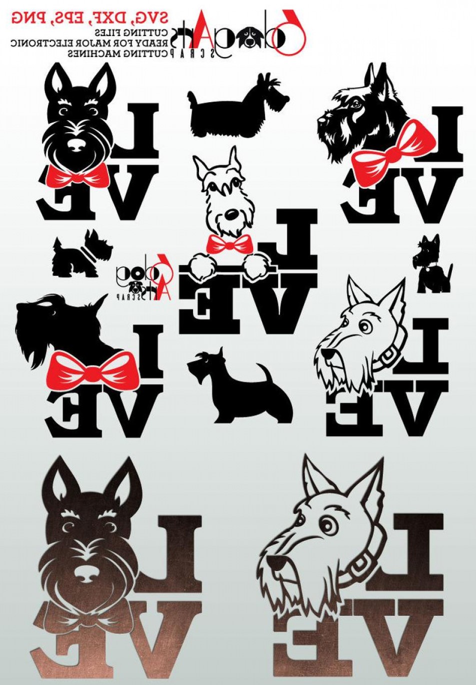952x1368 Scottish Terrier Dog Love Vector Digital Hoodamathrun