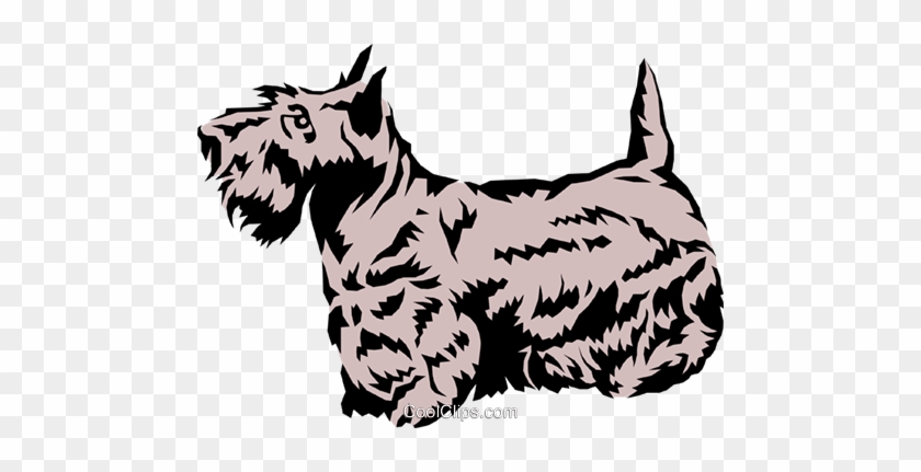 840x431 Scottish Terrier Royalty Free Vector Clip Art Illustration