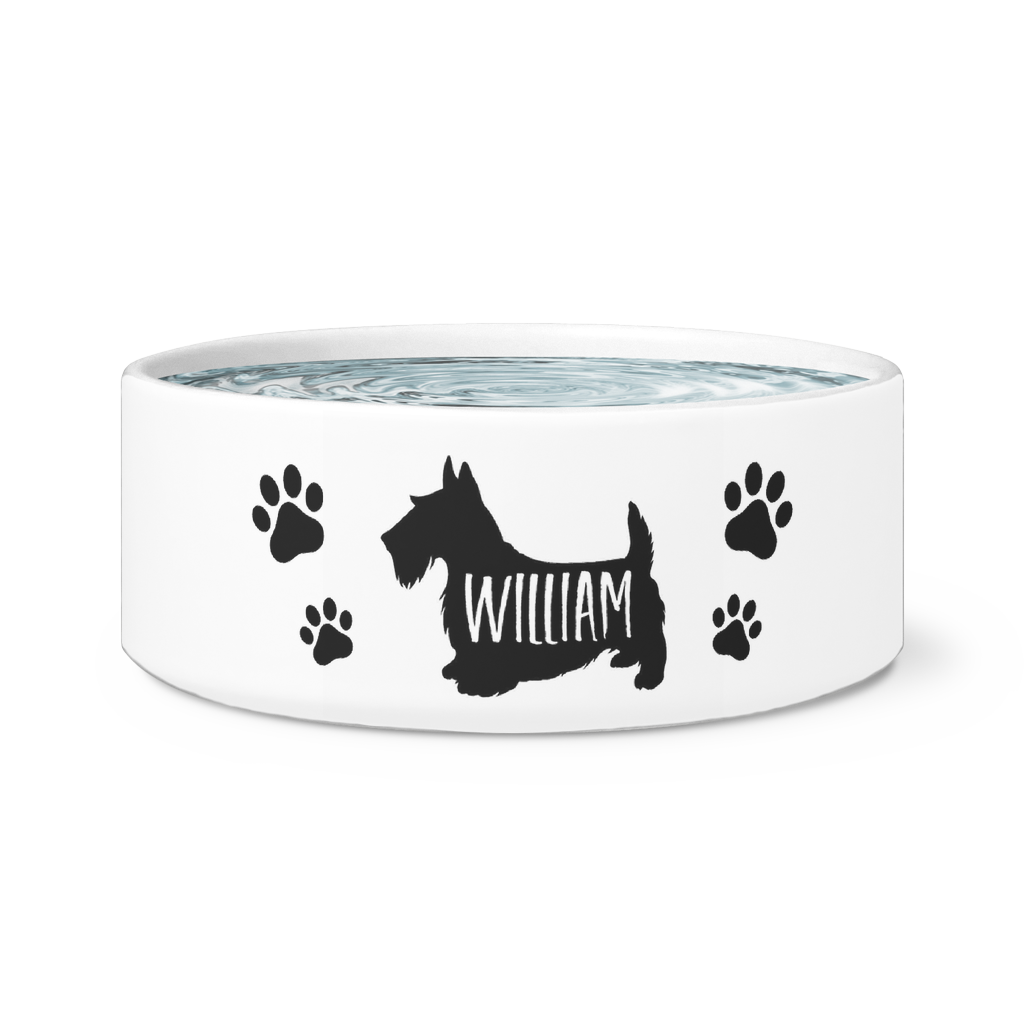 1024x1024 Scottish Terrier Vector Dog Bowl Jegraphicsdesigns