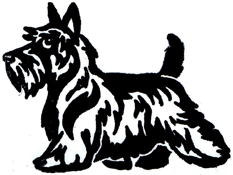 977x737 Huge Collection Of 'scottish Terrier Clipart' Download More Than