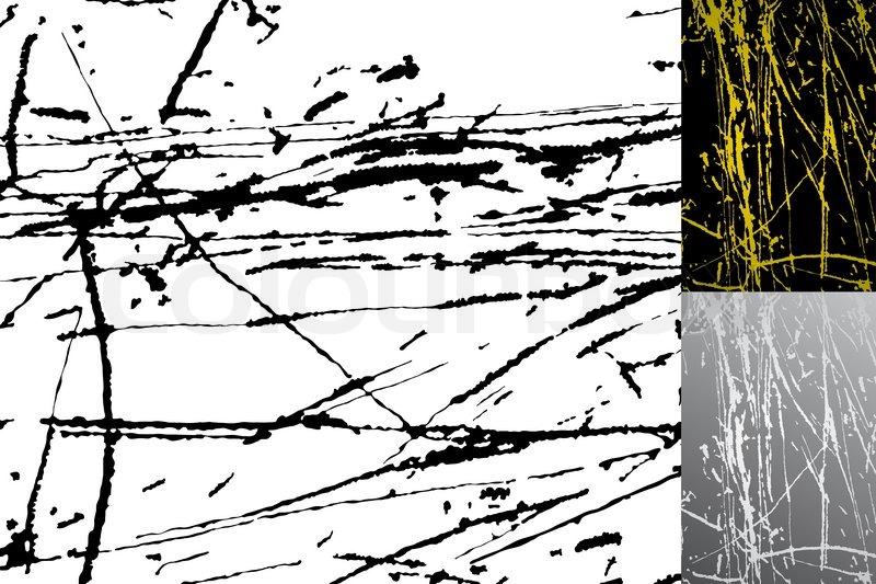 Black Vector Scratch Texture On White Stock Vector Colourbox 800x533 Black Vector Scratch Texture On White Stock Vector Colourbox