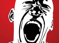 190x140 Anger Pain Terror Scream Vector For Free Download Free Vector