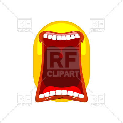 400x400 Open Mouth And Teeth