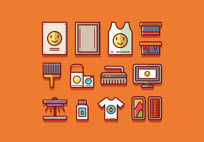 700x490 Free Screen Printing Vector