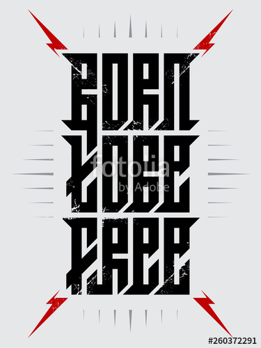 375x500 Born To Be Free