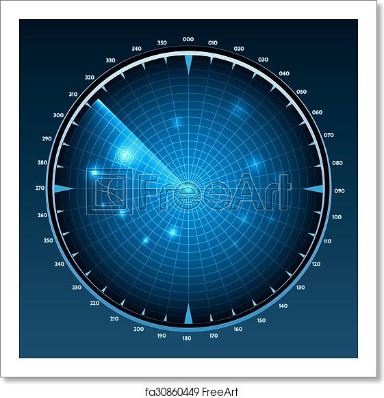 561x581 Free Art Print Of Radar Screen Vector Radar Screen Vector
