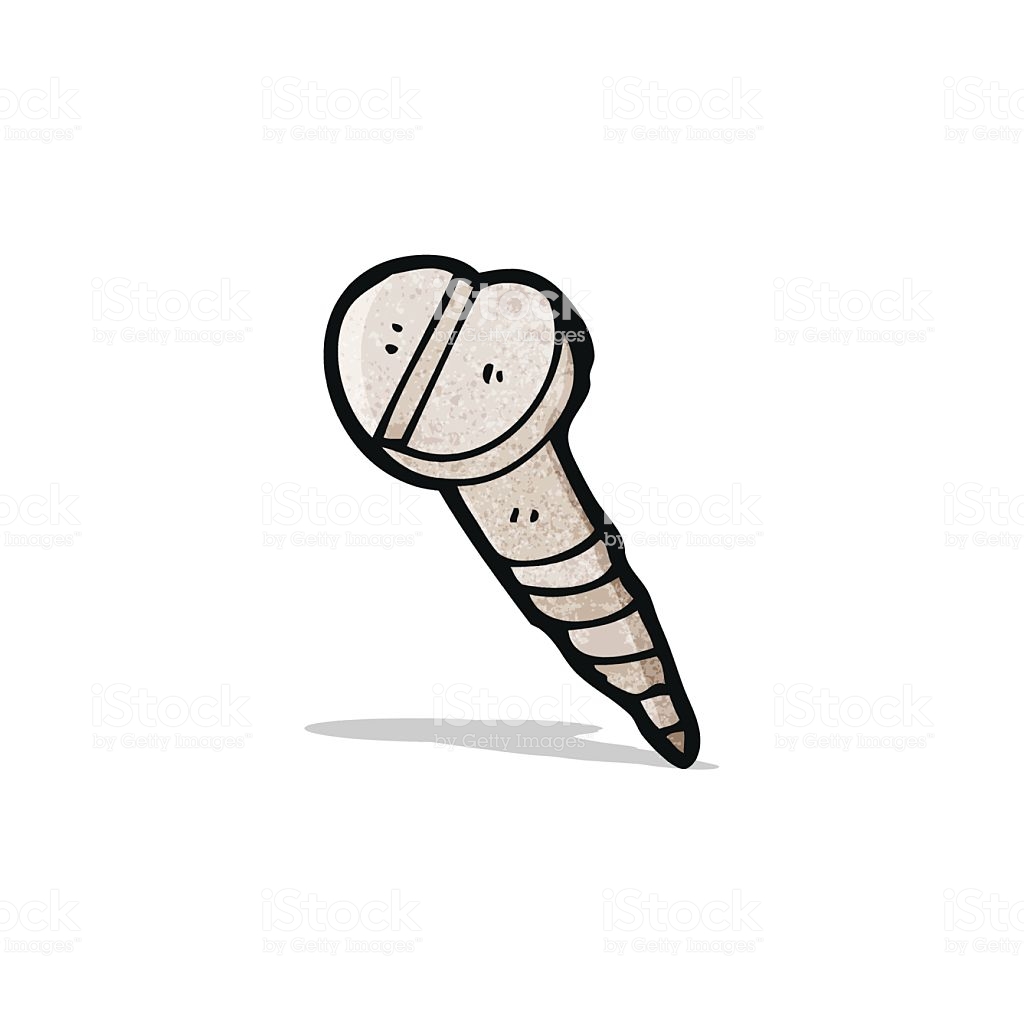 1024x1024 Cartoon Screw Vector Schraube Clipart