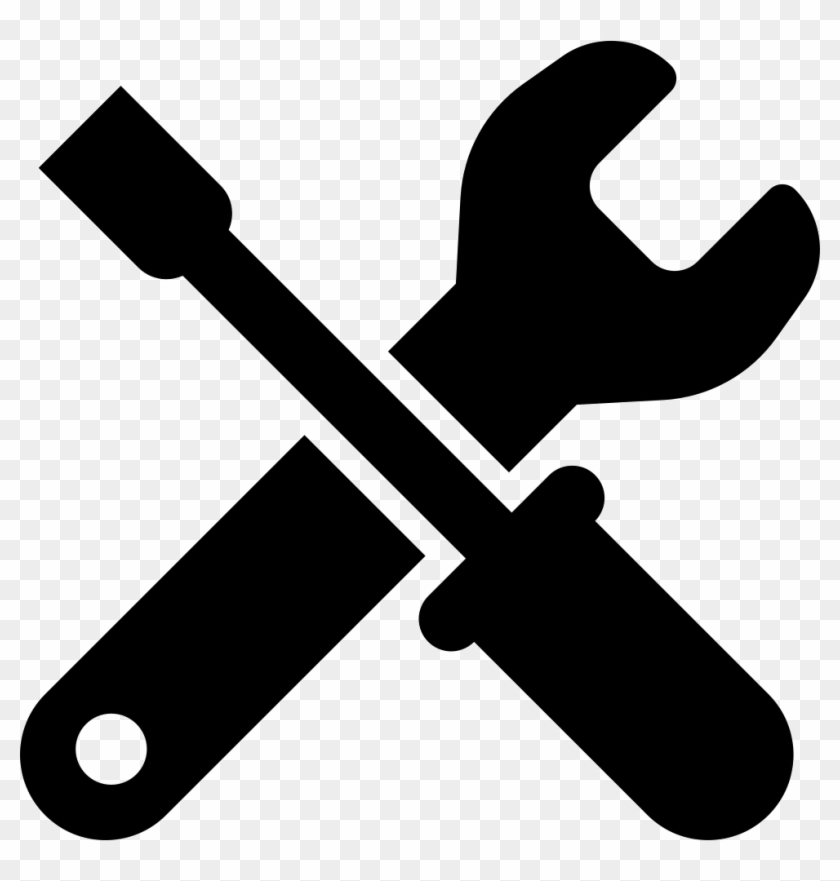 Wrench And Screwdriver Crossed Vector 840x881 Wrench And Screwdriver Crossed Vector