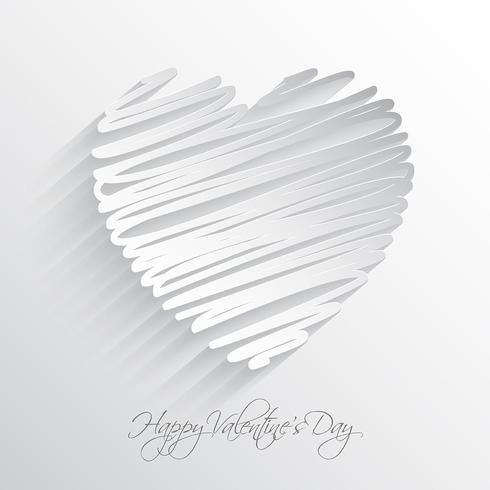 Scribble Heart Background 490x490 Scribble Heart Background
