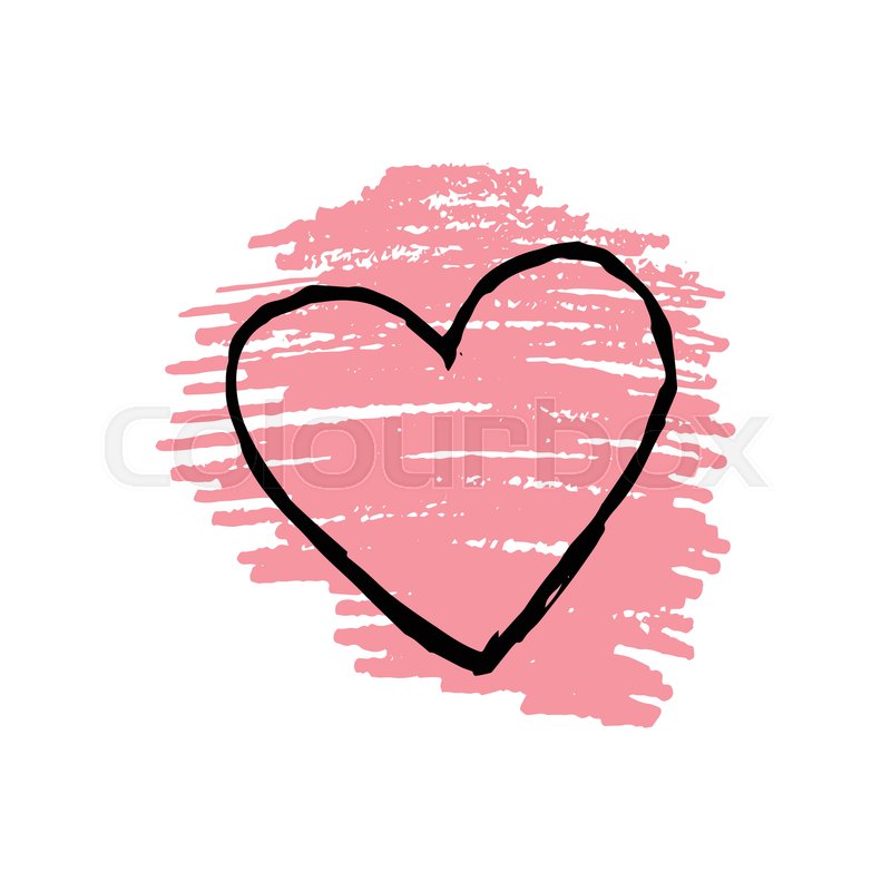 Sketch Scribble Hearts On Red Stock Vector Colourbox 800x800 Sketch Scribble Hearts On Red Stock Vector Colourbox