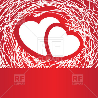 Two Red Hearts On Scribble Background Vector Image Of Backgrounds 400x400 Two Red Hearts On Scribble Background Vector Image Of Backgrounds