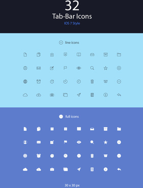 281x368 Scroll Bar Icons Free Vector Download