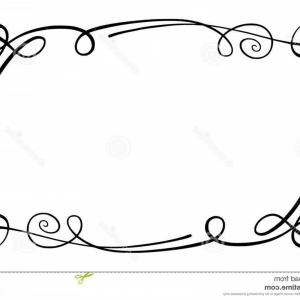 300x300 Flourish Frames Set Scroll Border Vector Hoodamathrun