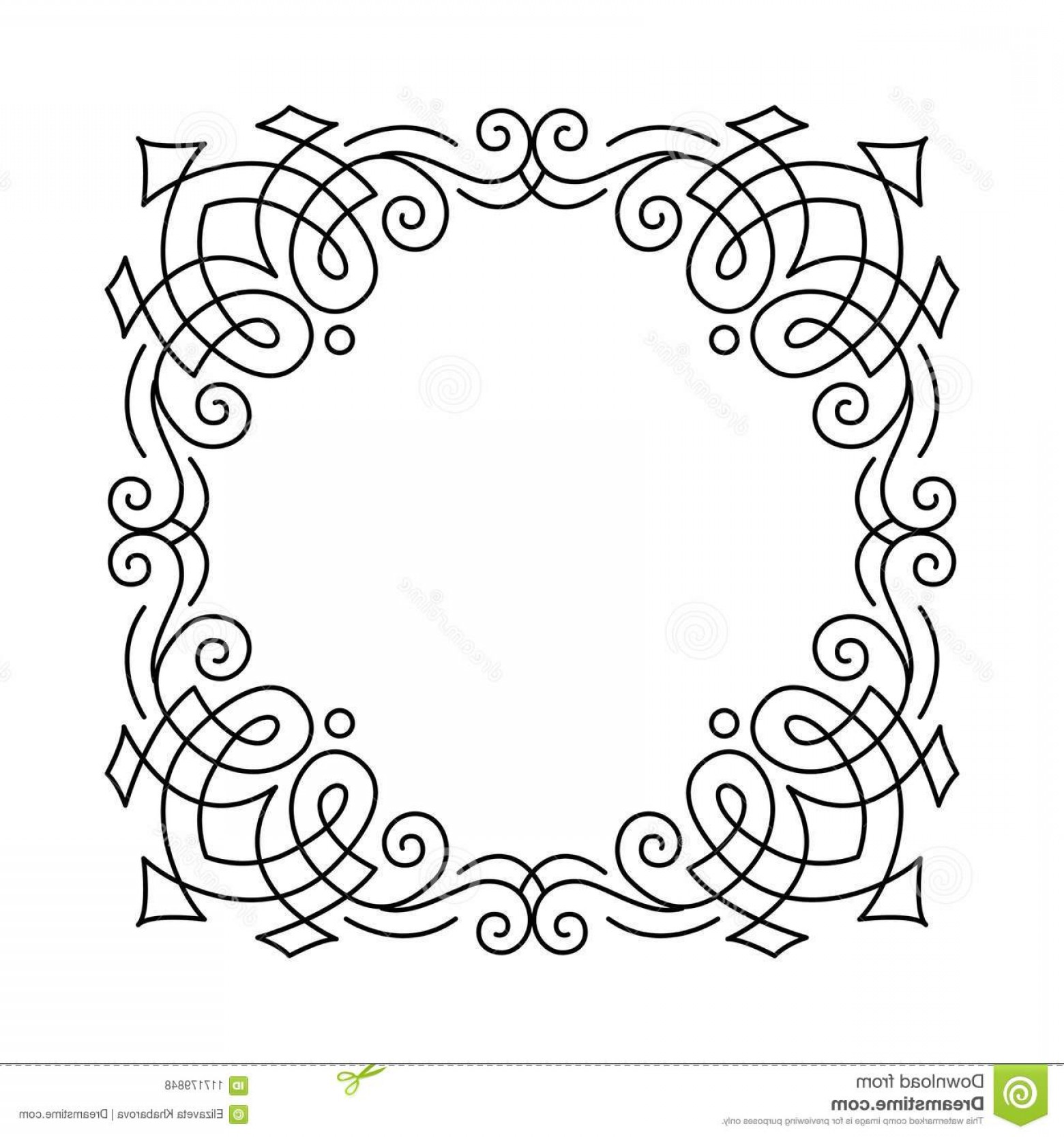 1560x1668 Ornamental Filigree Frame