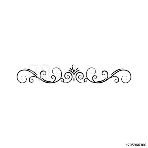 Scroll Design Vector at Vectorified.com | Collection of Scroll Design ...