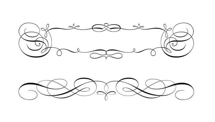 705x400 Free Swirly Scroll Frame And Border Vectors Q Vector Free