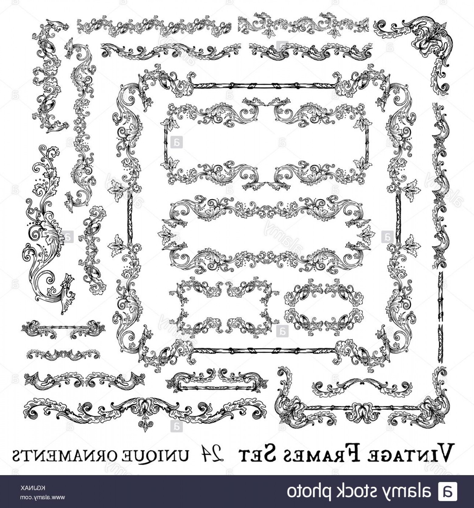 1558x1668 Medieval Scroll Frame Vector Catchsplace