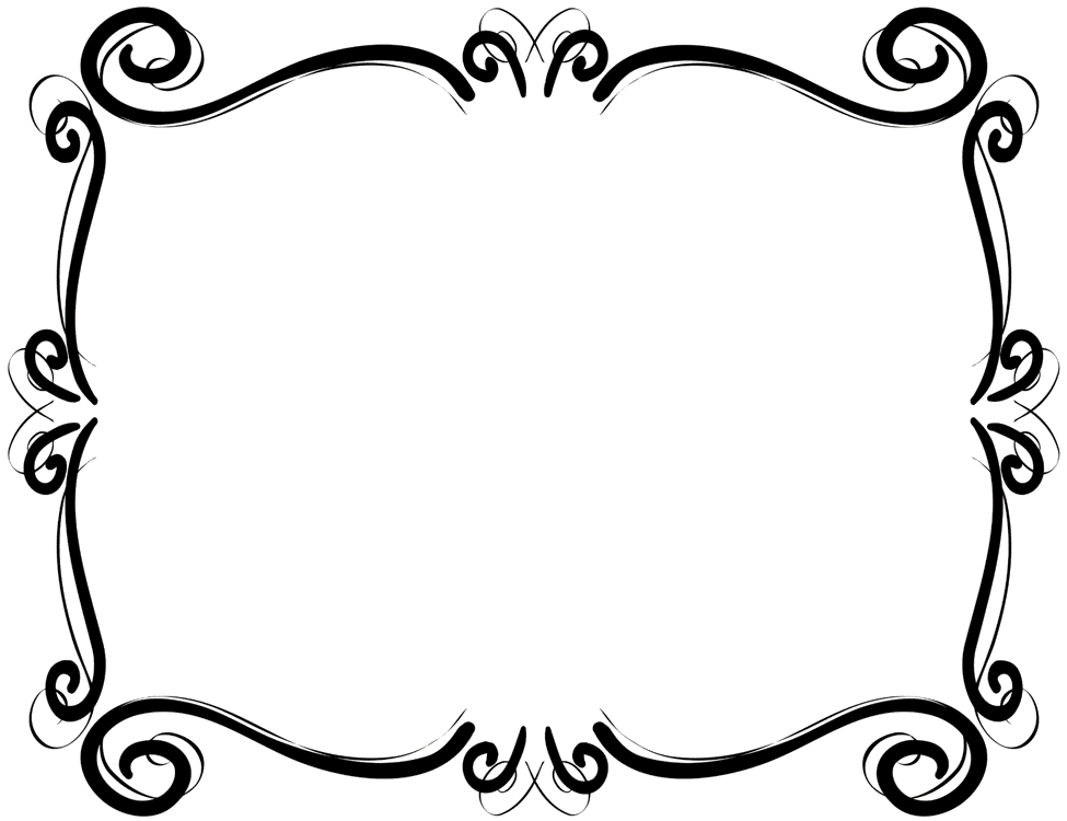 975x750 Png Scroll Border Transparent Scroll Border Images