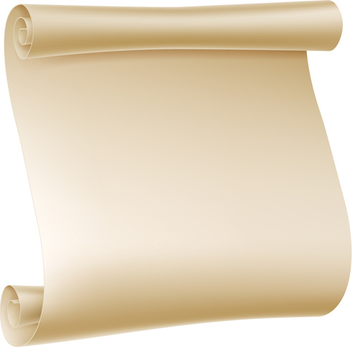 499x492 Paper Scrolls Vector Free Vector In Encapsulated Postscript