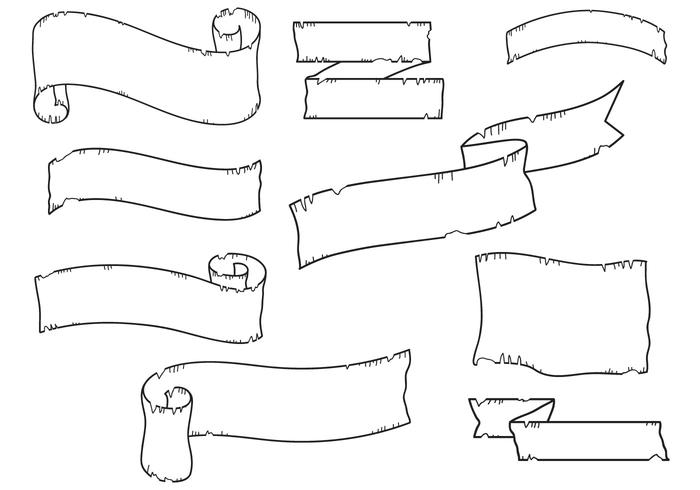 700x490 Free Scrolls Vectors