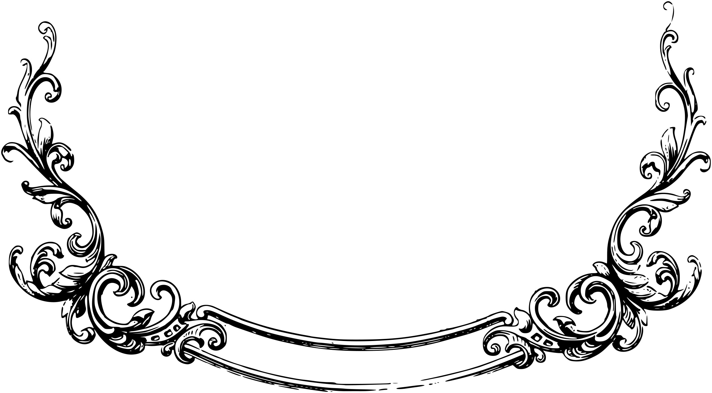 2340x1292 Free Clip Art Borders Scroll Clipart Free And Others
