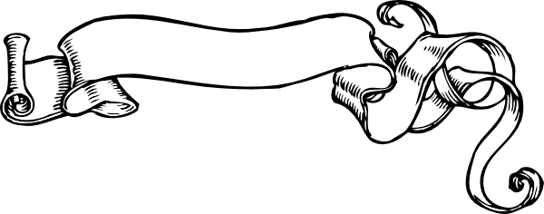 600x236 Scroll Clip Art