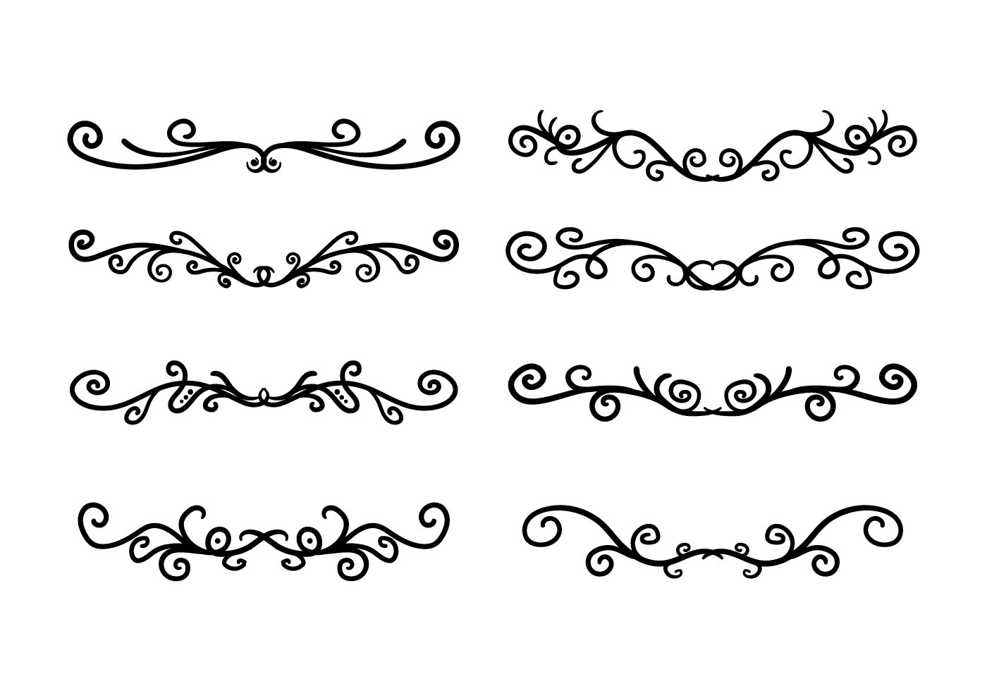 Fancy Scroll Vector at Vectorified.com | Collection of Fancy Scroll ...