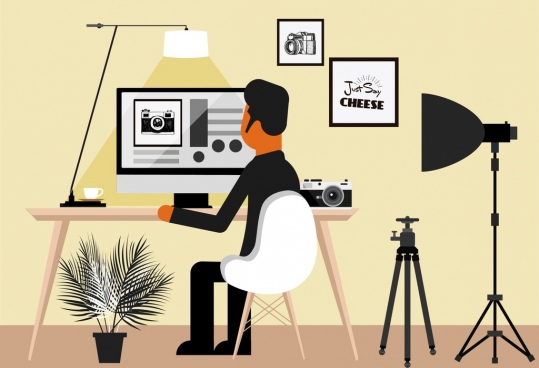 539x368 Vector Scroll Work Background Free Vector Download