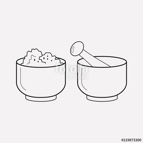 500x500 Body Scrub Icon Line Element Vector Illustration Of Body Scrub