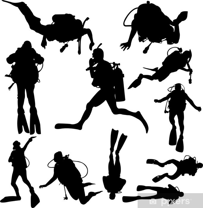 Scuba Diver Vector at Vectorified.com | Collection of Scuba Diver ...