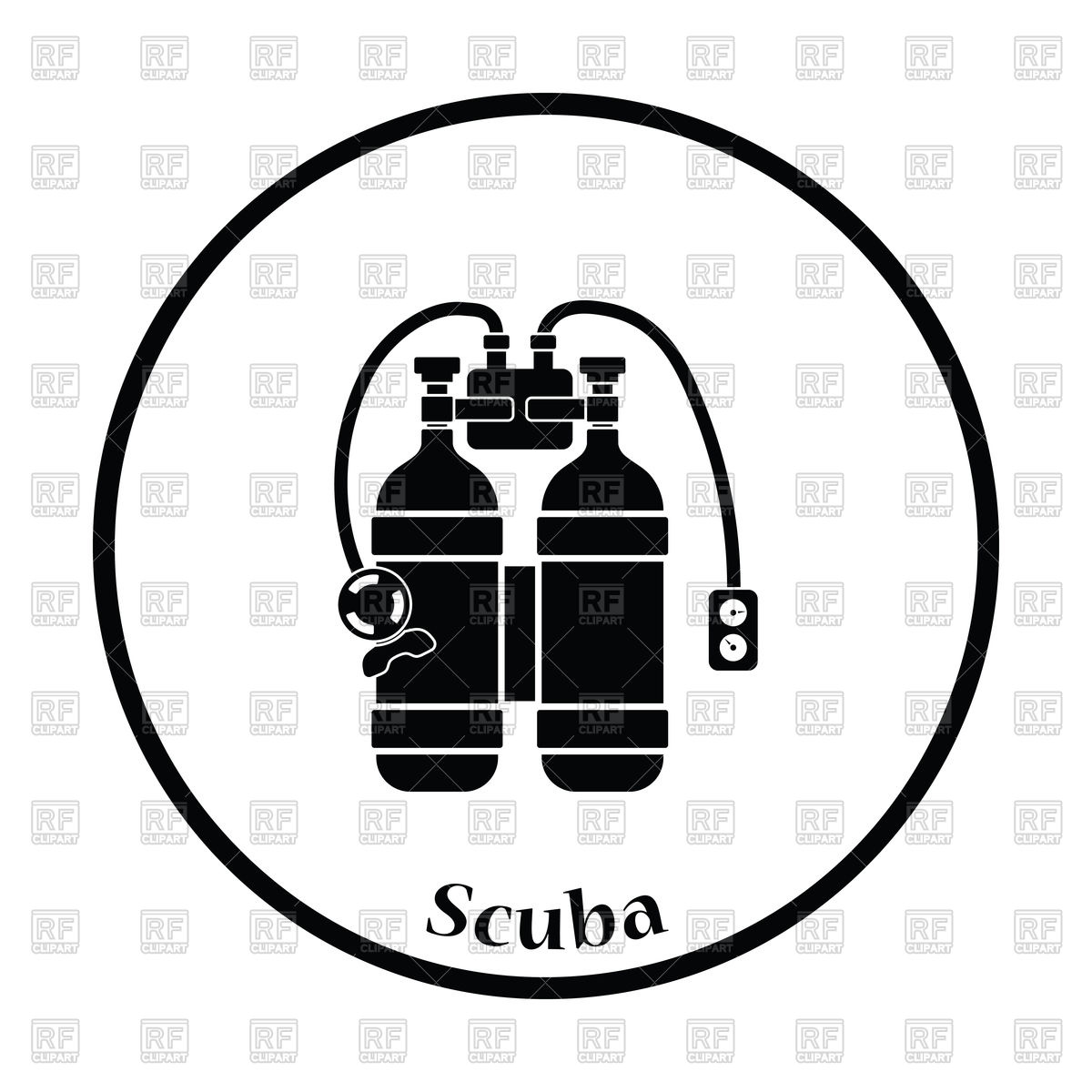 Icon Of Scuba Oxygen Balloons Vector Image Of Objects Angelp 1200x1200 Icon Of Scuba Oxygen Balloons Vector Image Of Objects Angelp