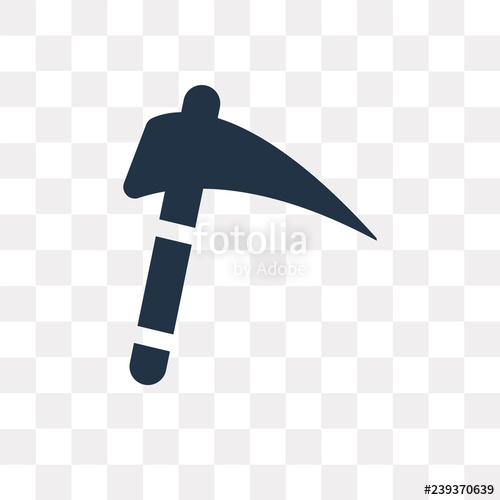 Scythe Vector Icon Isolated On Transparent Background, Scythe 500x500 Scythe Vector Icon Isolated On Transparent Background, Scythe