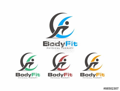 500x378 Body Fit Logo Vector Stock Image And Royalty Free Vector