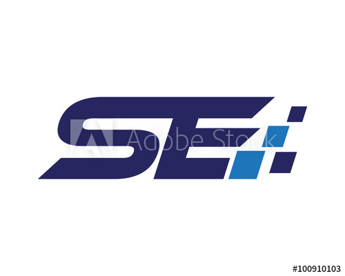 500x400 Se Digital Letter Logo
