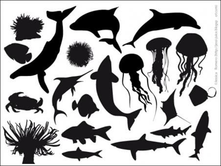 Sea Animals Vector