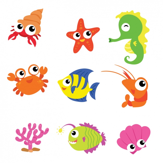 Sea Animals Vector at Vectorified.com | Collection of Sea Animals ...