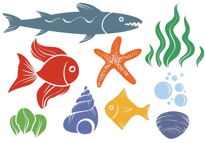 Free Sea Life Vectors 700x490 Free Sea Life Vectors