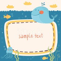 Sea Life Vector Frame Stock Vectors 200x200 Sea Life Vector Frame Stock Vectors