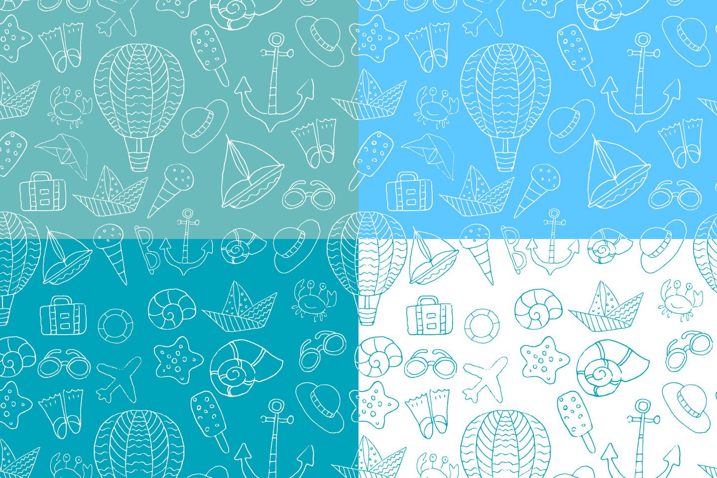 Sea Vector Seamless Free Pattern 1440x960 Sea Vector Seamless Free Pattern