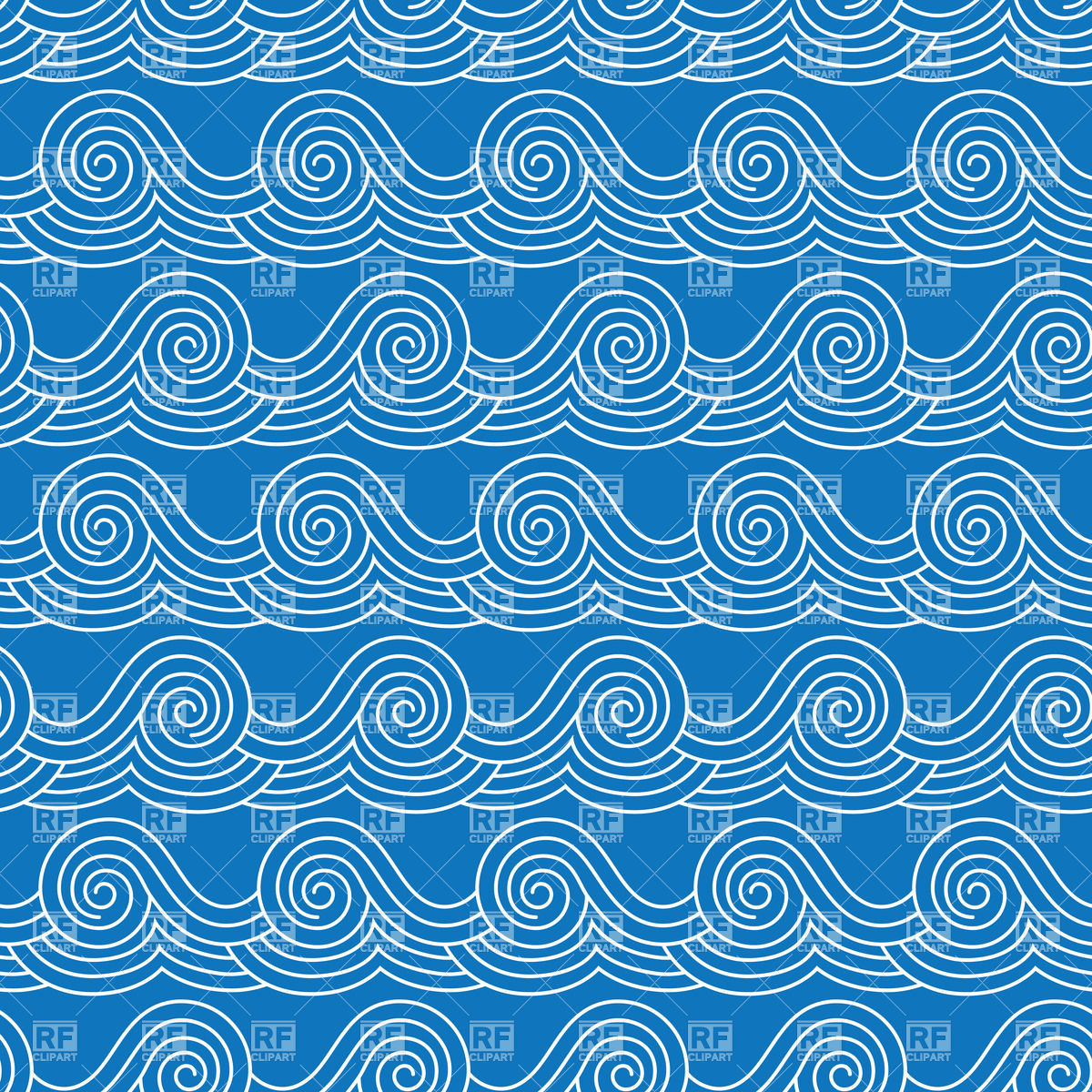 Sea Seamless Pattern Vector Image Of Backgrounds, Textures 1200x1200 Sea Seamless Pattern Vector Image Of Backgrounds, Textures