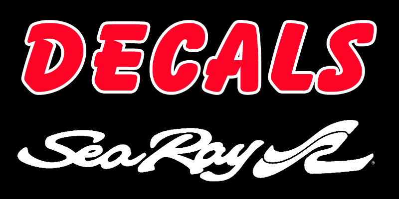 800x400 Sea Ray Decals