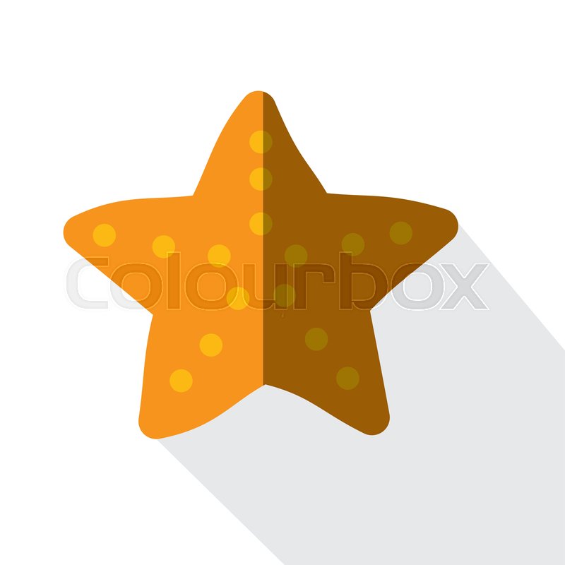 800x800 Sea Star Concept With Icon Design, Stock Vector Colourbox