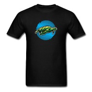 190x190 Sea Turtle Vector Art Hand Made Drawing Men's T Shirt Spreadshirt