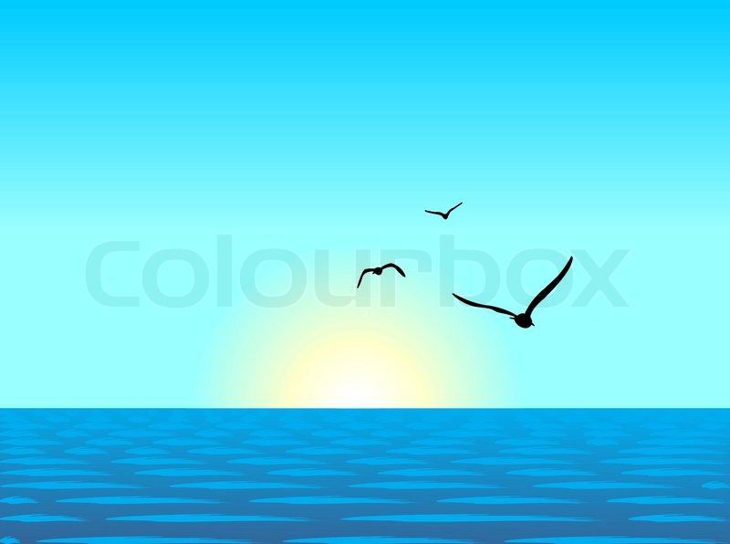 800x596 Realistic Illustration Of Sea Stock Vector Colourbox