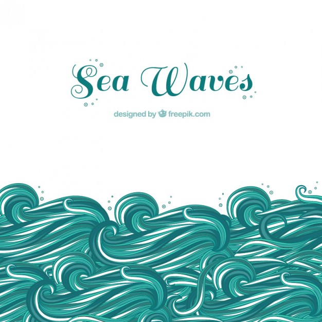 Sea Waves Vector Free Download 626x626 Sea Waves Vector Free Download