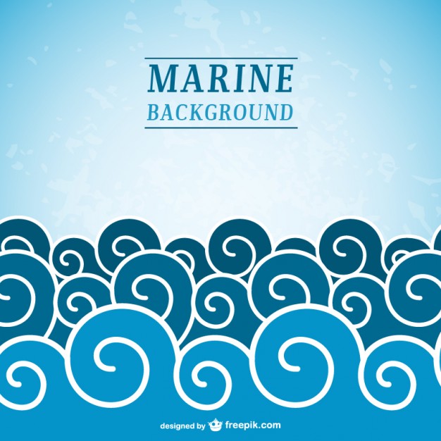 Sea Waves Background Vector Free Download 626x626 Sea Waves Background Vector Free Download