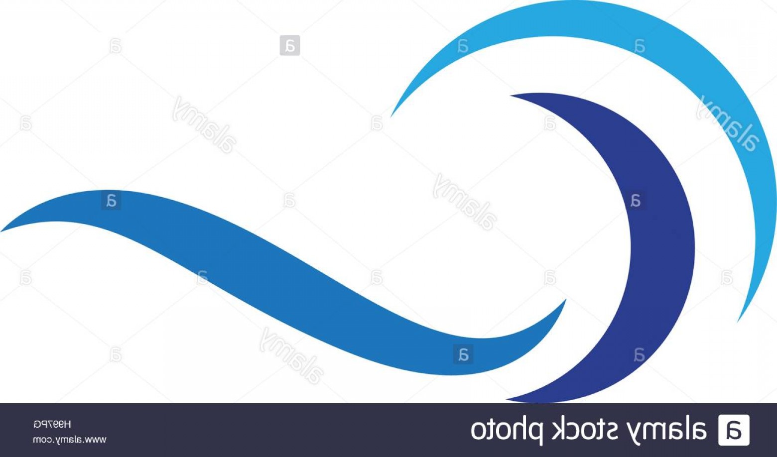 Stock Photo Vector Logo With Yellow Sun And Blue Sea Waves Vector 1560x918 Stock Photo Vector Logo With Yellow Sun And Blue Sea Waves Vector