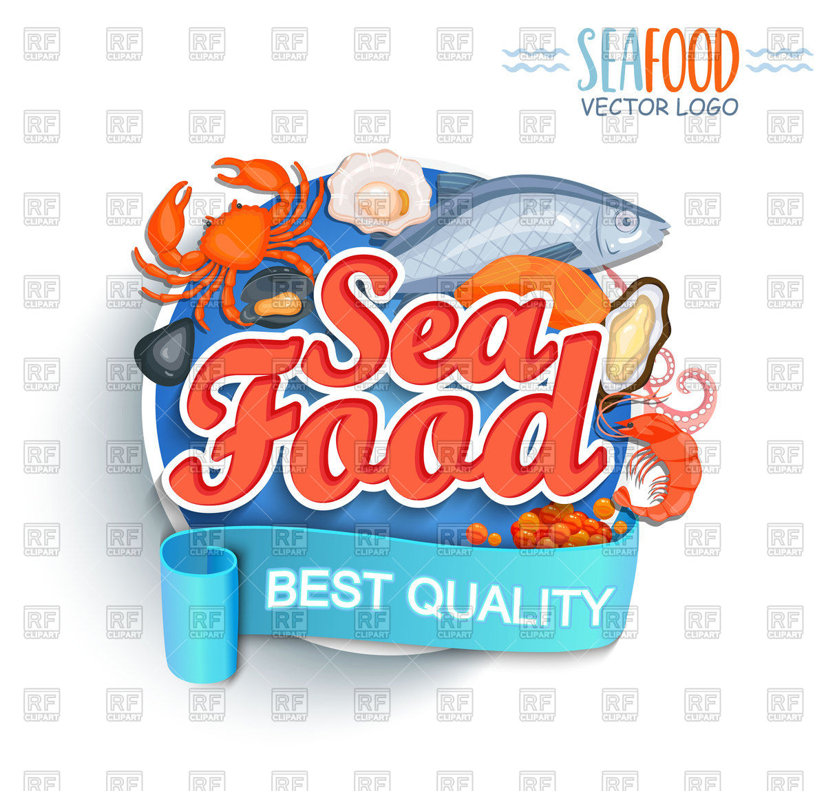 seafood restaurant design logo        <h3 class=