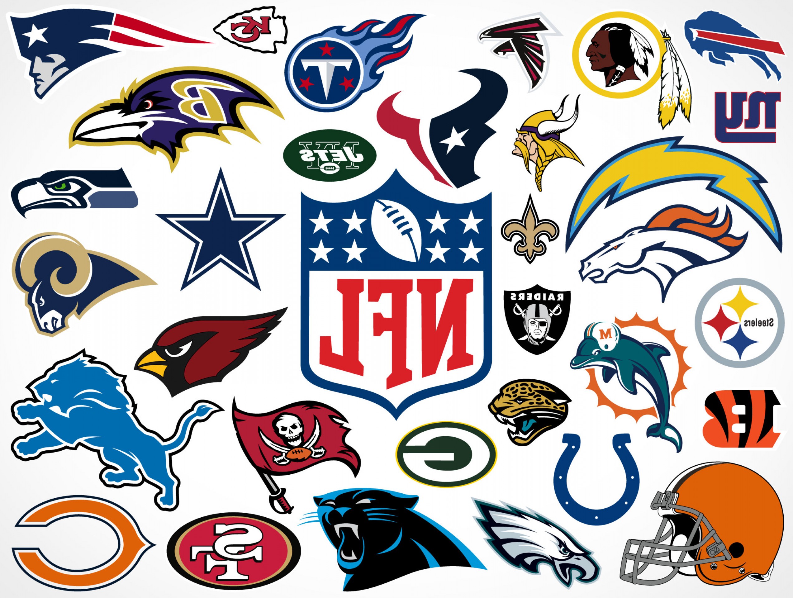 2546x1920 National Football League Team Vector Logos Soidergi