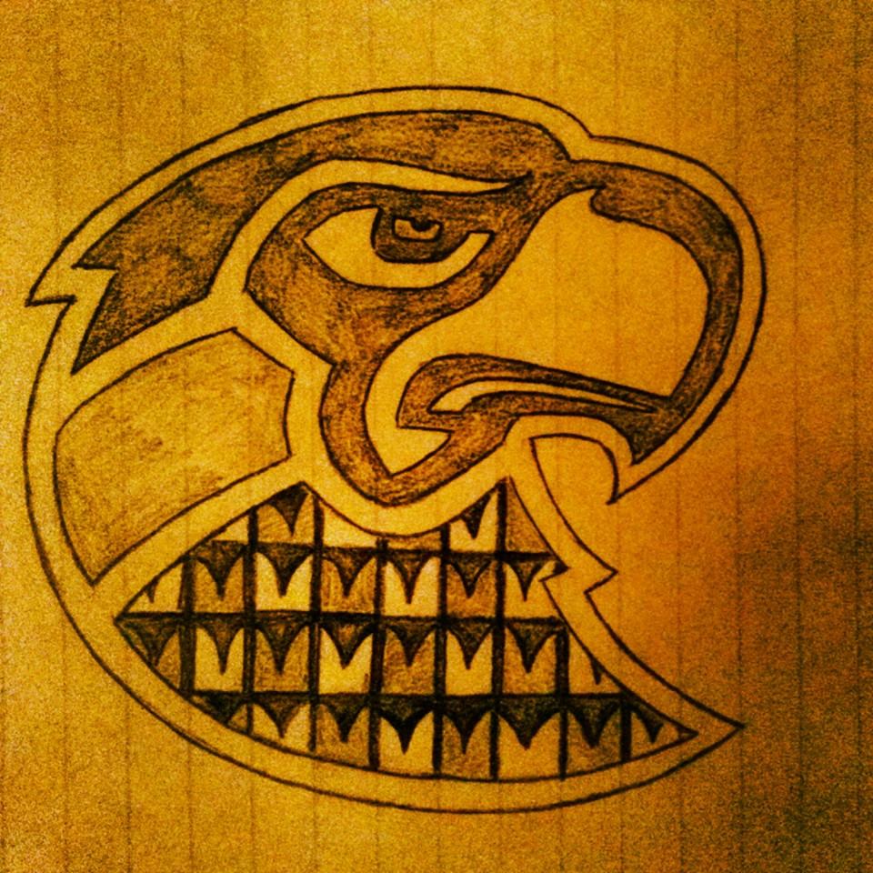 960x960 I Drew This Alternate Logo Concept In Hs When The Hawks Won